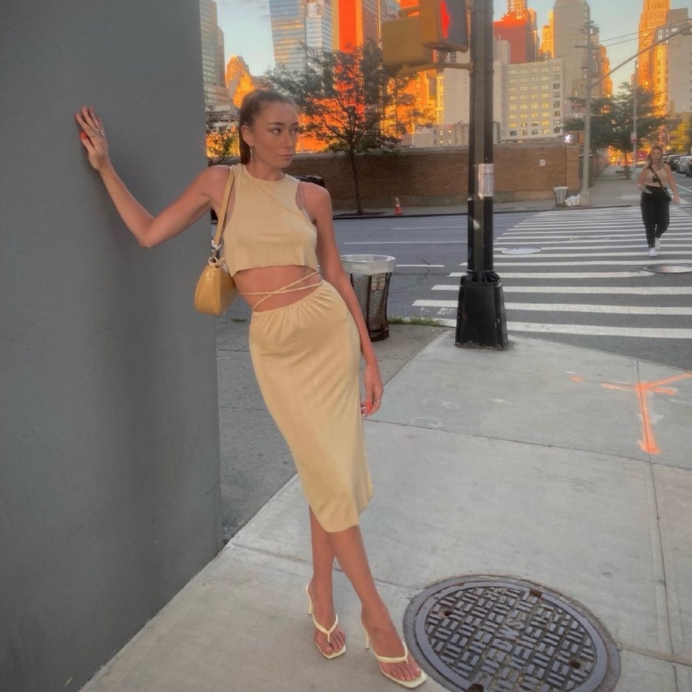 Danielle Bernstein for Macys matching skirt and top set